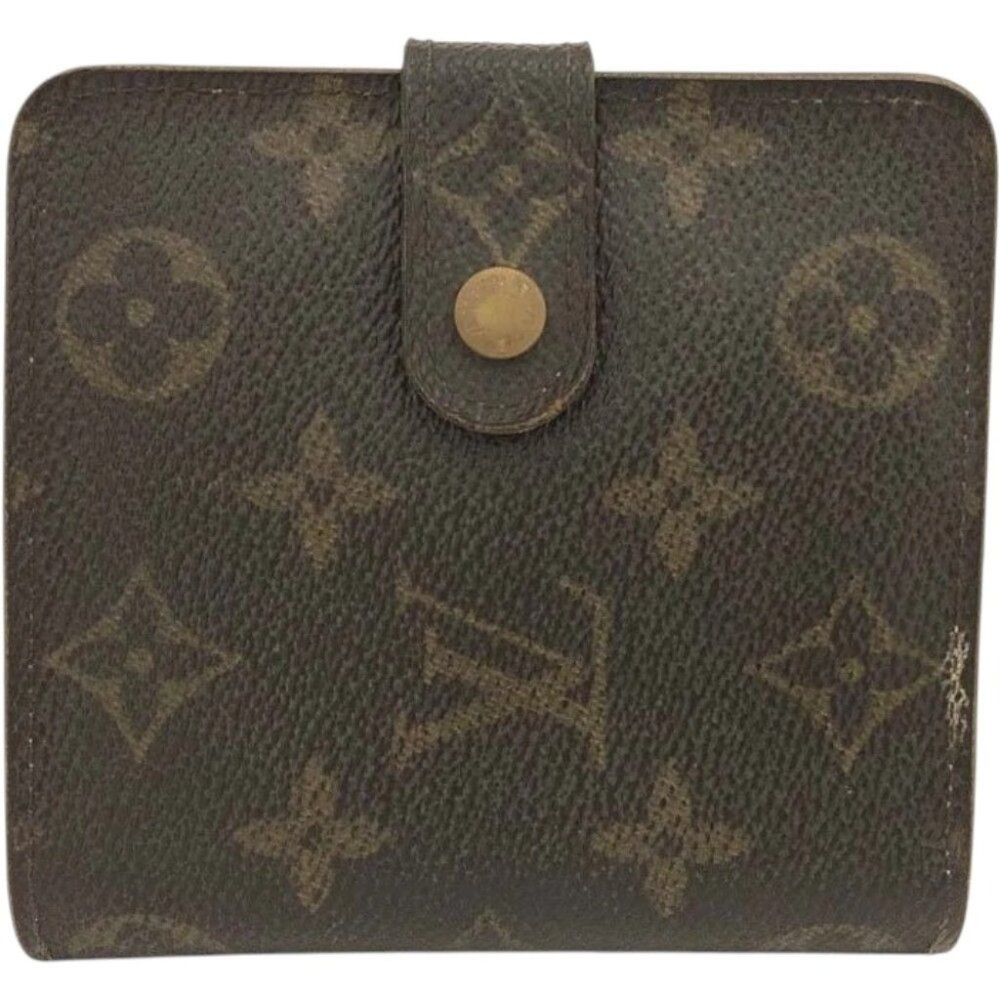 (L1) Louis Vuitton Wallet Brown Monogram